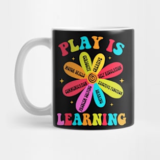 Play Is Learning Teacher, Teacher Life, Kindergarten Teacher, Teacher Appreciation, Last Day Of School Mug